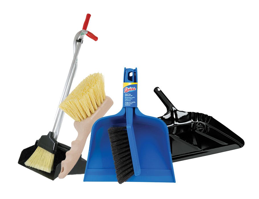 Brooms, Brushes, and Dustpans Commercial Brooms, Dustpans