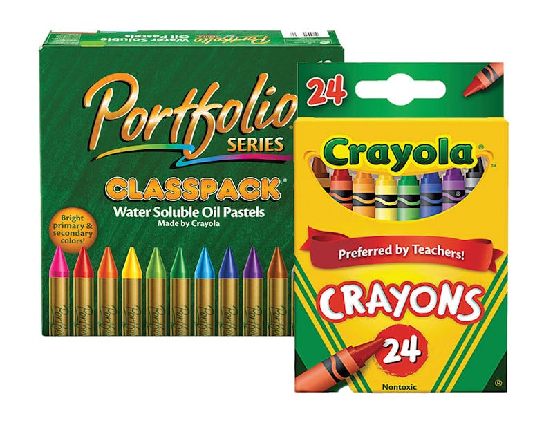 Crayons and Pastels