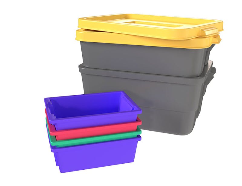 Nestable Containers and Lids