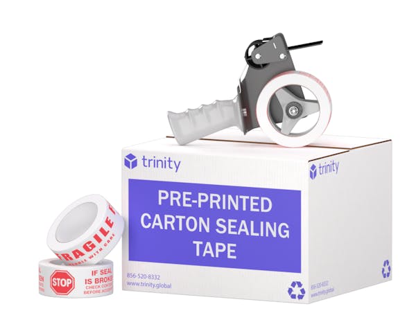 Pre-Printed Carton-Sealing Tape