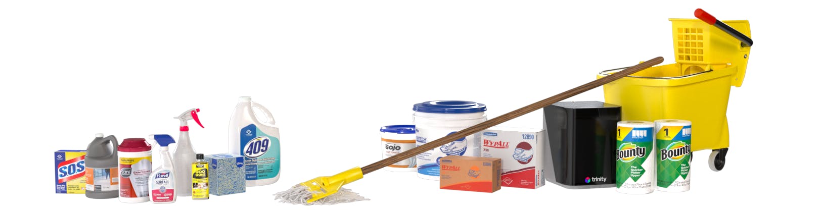 Brooms, Brushes and Dust Pans