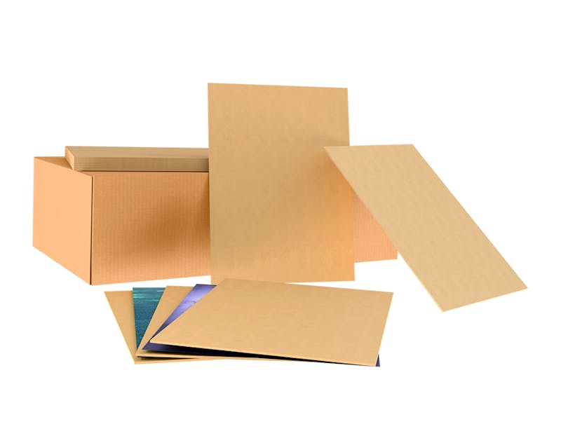 Corrugated Pads  White or Kraft Corrugated Cardboard Pads & Sheets -  Trinity Packaging Supply