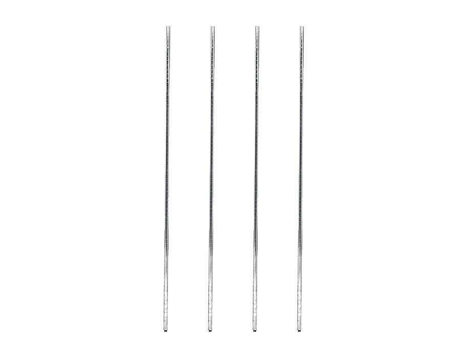 Chrome Poles Chrome Poles for Adjustable OpenWire Shelving Units