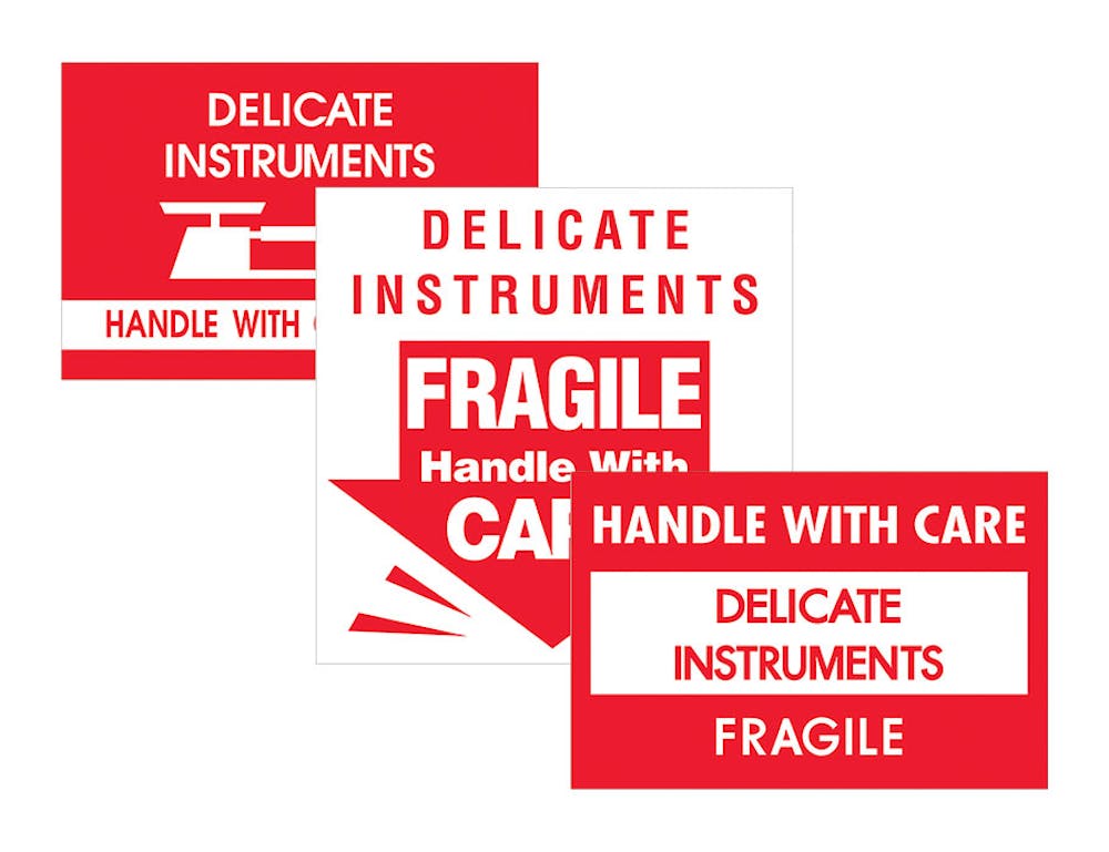 Delicate Instruments Labels