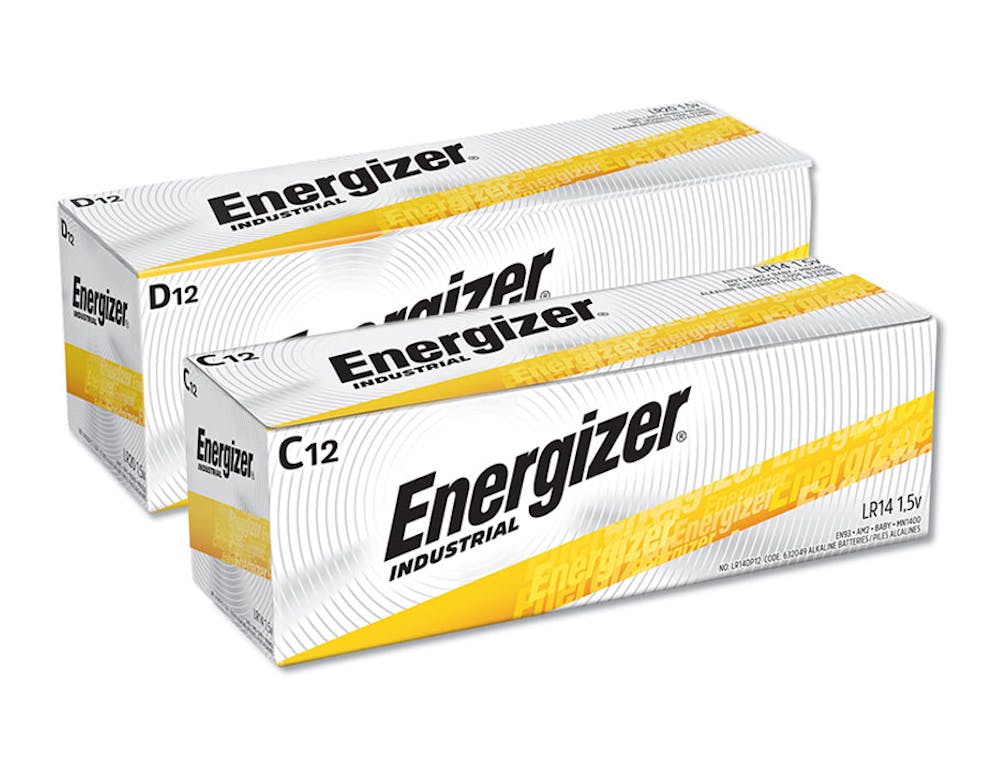 Energizer® Industrial Alkaline Batteries
