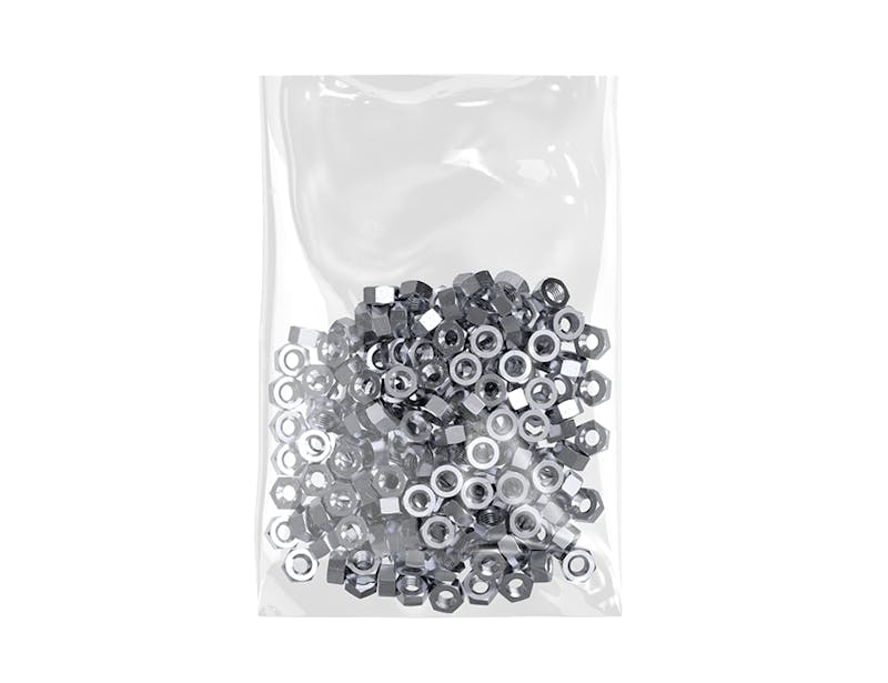 Clear Flat Poly Bags