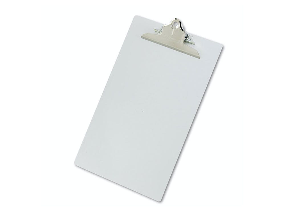 Saunders® Recycled Aluminum Clipboard with High-Capacity Clip