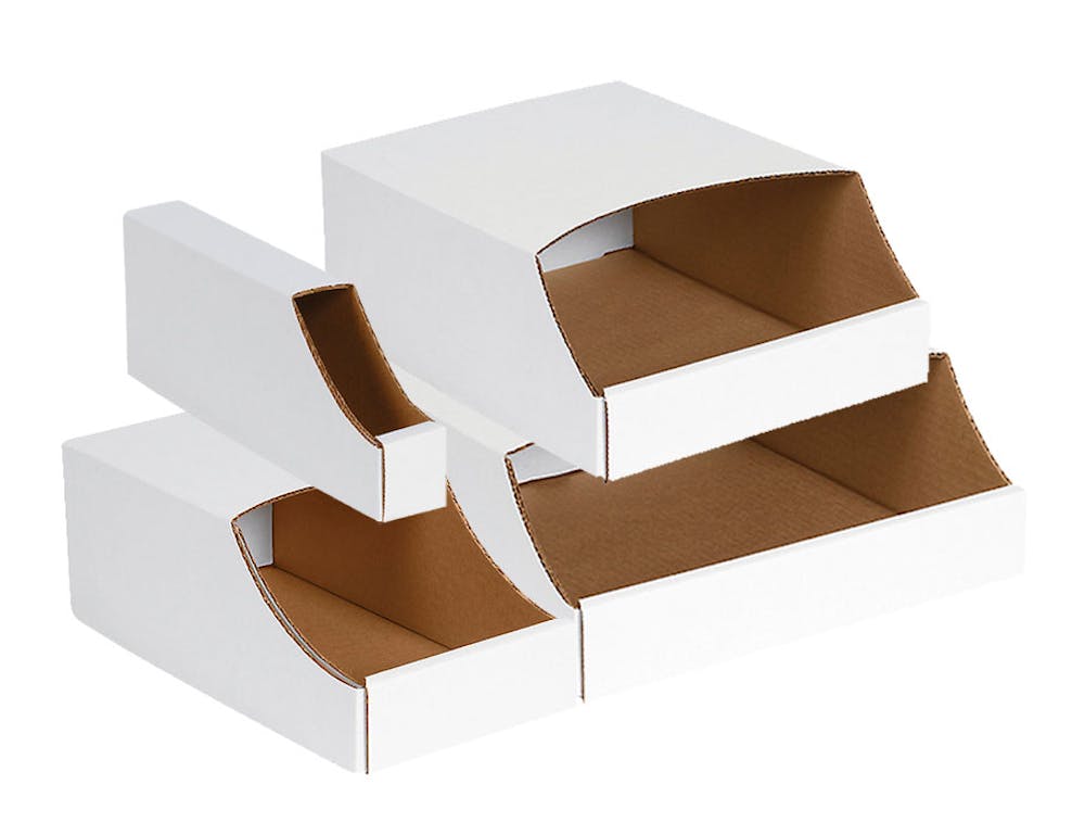 Stackable Corrugated Bins