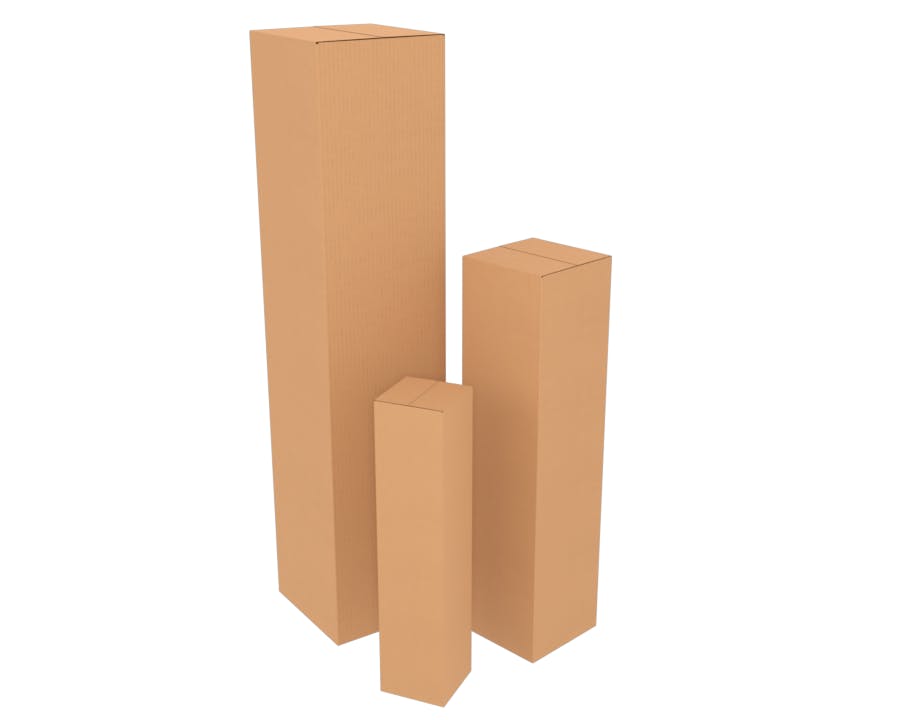 Tall corrugated shipping deals boxes