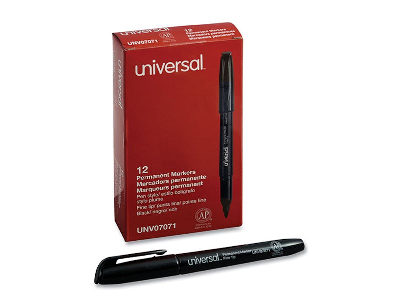 Universal Pen Style Fine Bullet Tip Permanent Markers