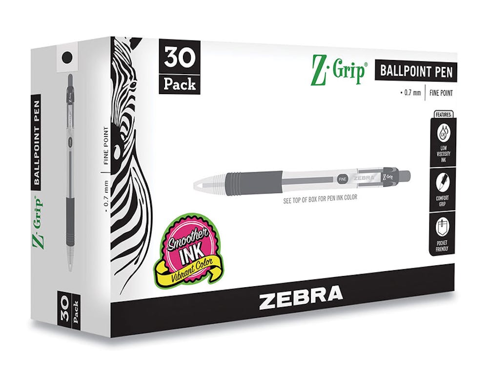 Zebra® Z-Grip™ Ballpoint Retractable Pen