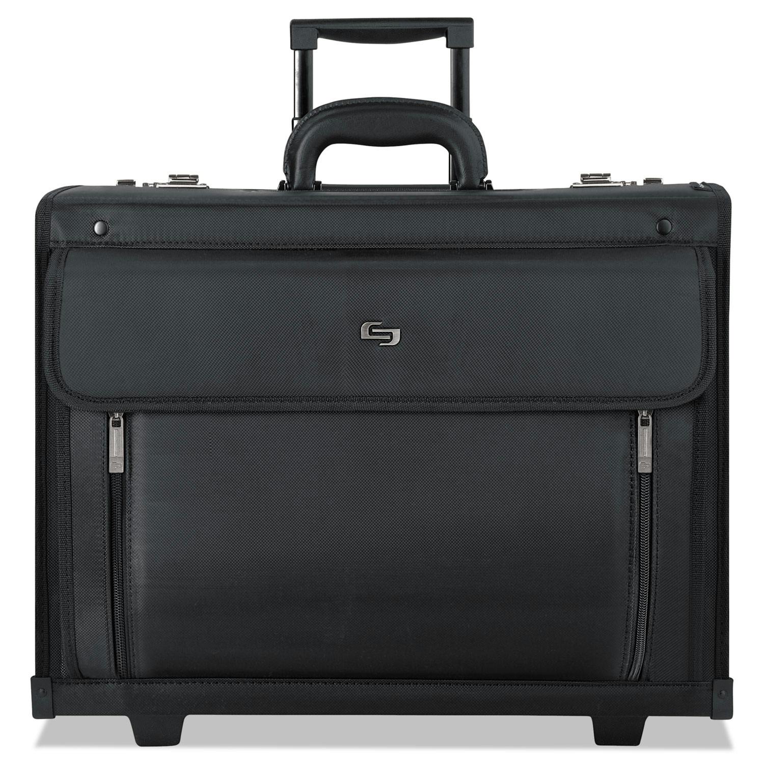 Solo Classic Rolling Catalog Case for Laptops to 16 Trinity Packaging