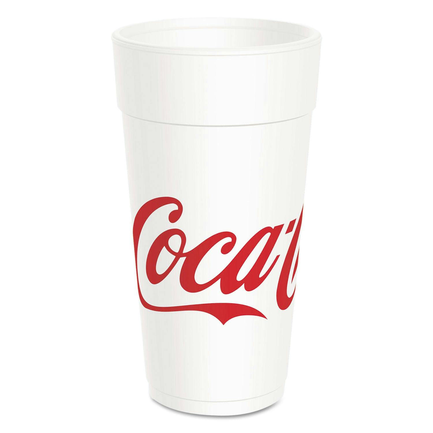 Dart® Coca-Cola Foam Cups - Trinity Packaging Supply