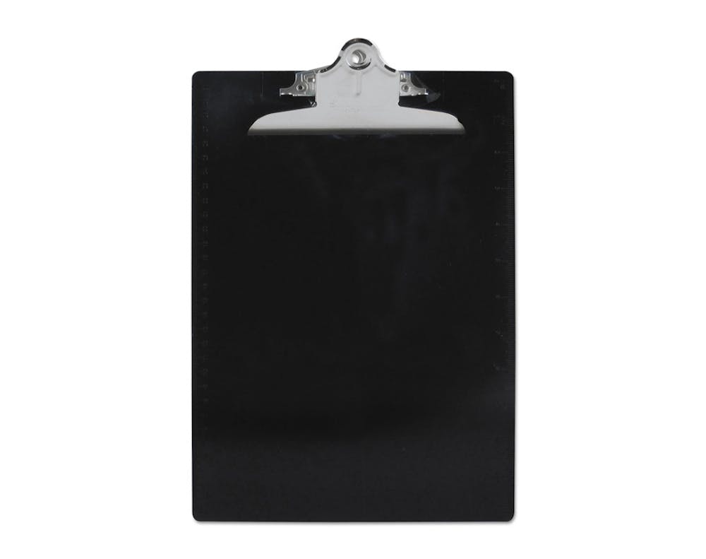 Saunders® Recycled Plastic Clipboard with Ruler Edge