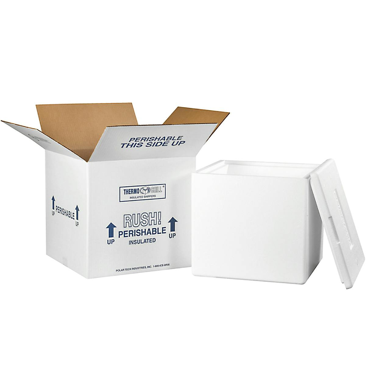 Insulated Foam Containers  Styrofoam Foam Coolers & Insulated Boxes -  Trinity Packaging Supply