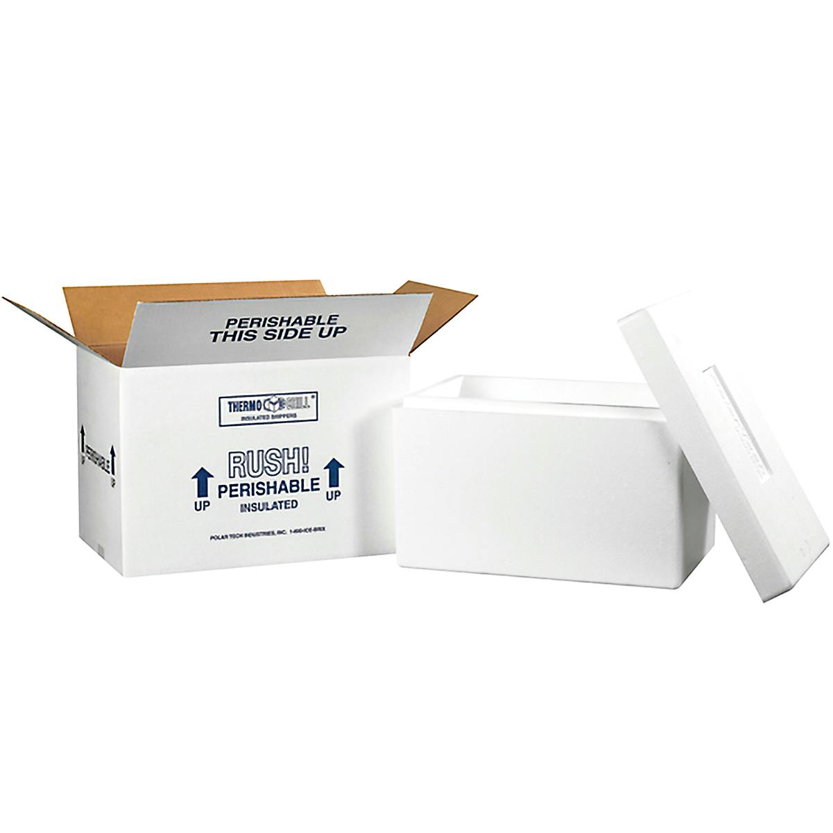 Insulated Foam Containers  Styrofoam Foam Coolers & Insulated Boxes -  Trinity Packaging Supply