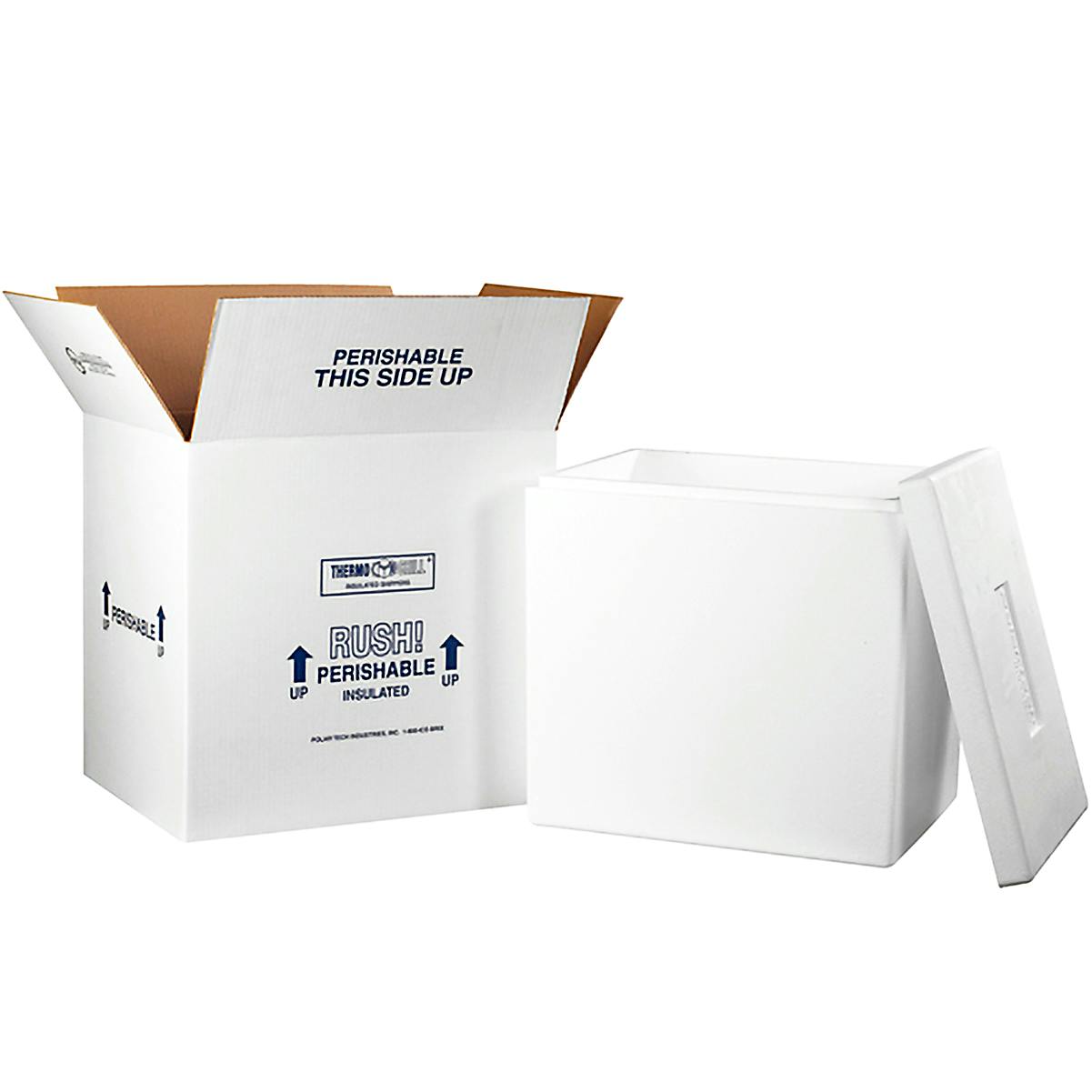 Insulated Foam Containers  Styrofoam Foam Coolers & Insulated Boxes -  Trinity Packaging Supply