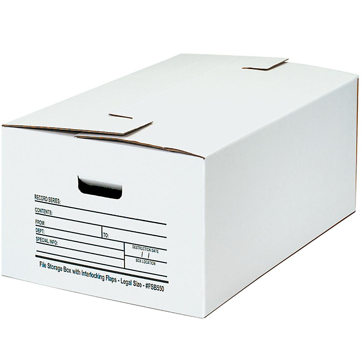 豪奢な Interlocking Flap File Storage Boxes | Portable Interlocking アンティーク雑貨