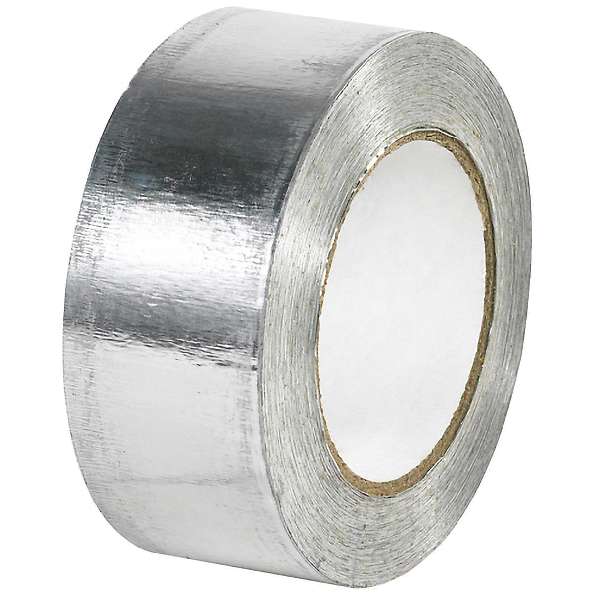 Aluminum Foil Tape | Industrial Heat-Shielding Silver Foil Tape 