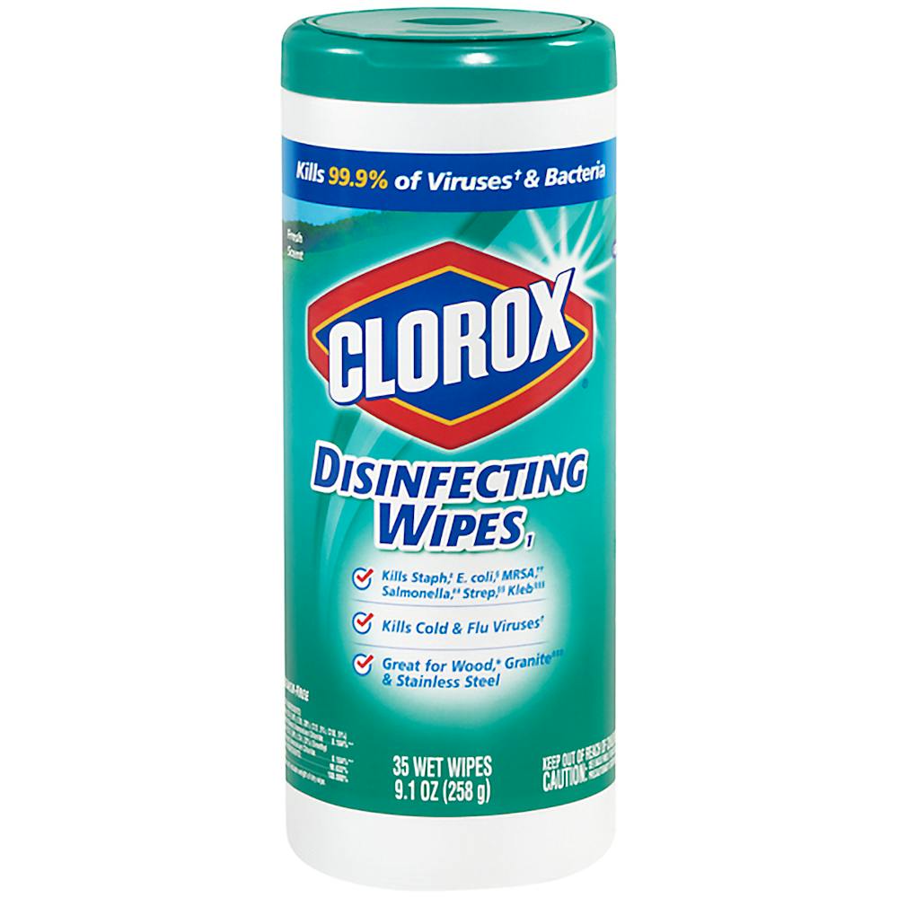 Clorox® Disinfecting Wipes Disinfectant Wipes Kills 99.9 of germs on Nonporous Surfaces